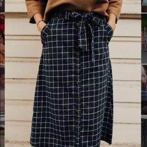 Super cute Flannel Midi